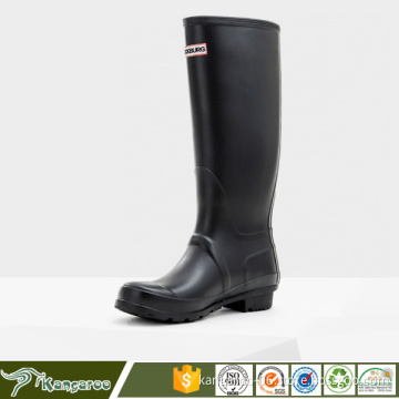 Manufacturer Winter Safety Men Rubber Rain Boots With Zipper Korea Custom Printing